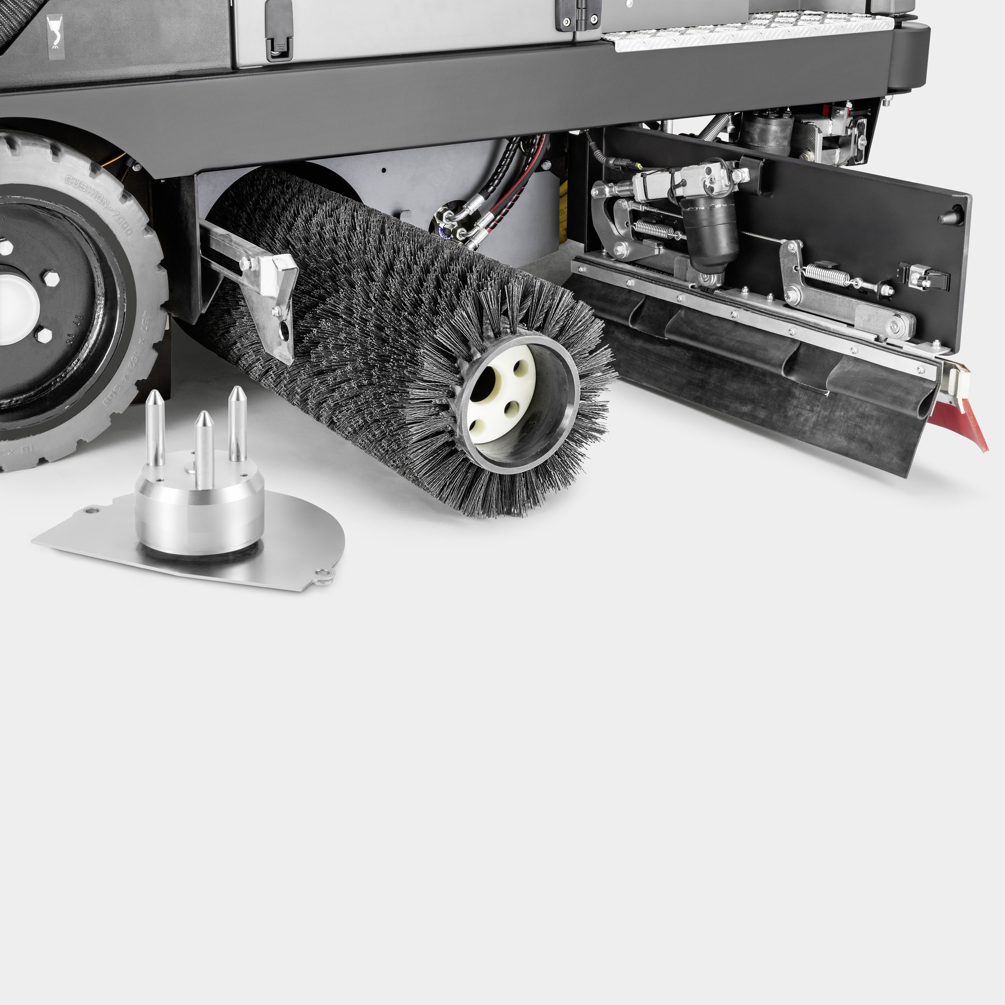 Kärcher Scheuersaugmaschine B 300 R I D + Seitenbesen rechts